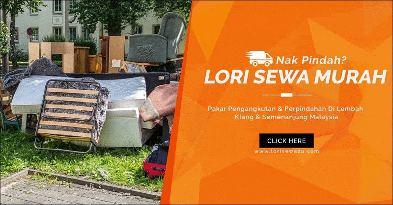 Buang Perabot Lama Kampung Paya Jaras Tengah